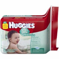 Huggies One & Done Fragrance Free Baby Wipes Perspective: Main