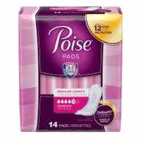 Poise Maximum Absorbency Regular Incontinence Pads