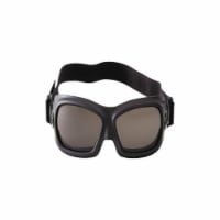 V80 Wildcat Goggles, Universal, Smoke Lens, Black, Adjustable Side Ventilation, Anti-Fog