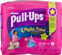 Pull-Ups Night-Time Girls' Potty Training Pants, 2T-3T (16-34 lbs) Perspective: Main