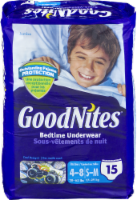 Goodnites Boys' Bedwetting Underwear, S/M (38-65 lbs) Perspective: Main