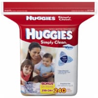 Huggies Simply Clean Fragrance Free Wipes Perspective: Main
