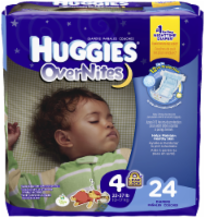 Huggies OverNites Baby Diapers, Size 4 (22-37 lbs) Perspective: Main