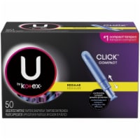 U by Kotex Click Compact Regular Tampons
