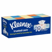 Kleenex Trusted Care Facial Tissue, 2-ply, 230-count, 10-pack