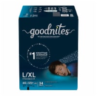 Goodnites Boys' Bedwetting Underwear, L/XL (60-125+ lbs) Perspective: Main
