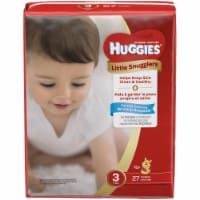 Huggies Little Snugglers Size 3 Diapers Perspective: Main