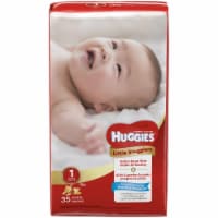 Huggies Little Snugglers Baby Diapers, Size 1 (8-14 lbs) Perspective: Main