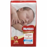 Huggies Little Snugglers Baby Diapers, Newborn (<10 lbs) Perspective: Main