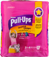 Pull-Ups Learning Designs Girls' Potty Training Pants, 3T-4T (32-40 lbs) Perspective: Main