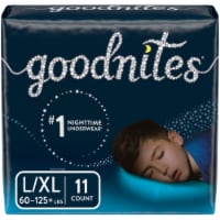 Goodnites Boys' Bedwetting Underwear, L/XL (60-125+ lbs) Perspective: Main