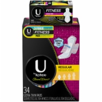 U by Kotex® Security® Ultra Thin Regular Maxi Panty Liner with Wings, 18 ct  - Ralphs