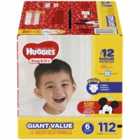 Huggies Snug & Dry Baby Diapers, Size 6 (35+ lbs) Perspective: Main