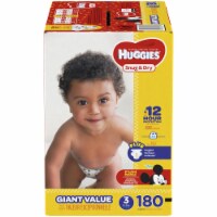 Huggies Snug & Dry Baby Diapers, Size 3 (16-28 lbs) Perspective: Main