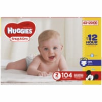 huggies snug and dry size 2