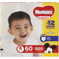 Huggies Snug & Dry Baby Diapers, Size 6 (35+ lbs) Perspective: Main