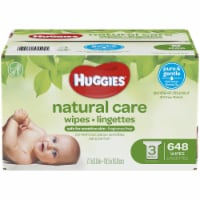 Huggies Natural Care Unscented Baby Wipes Refill Packs Perspective: Main