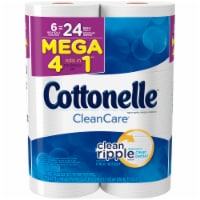 Cottonelle Clean Care Mega Roll Bath Tissue Perspective: Main