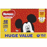 Huggies Snug & Dry Baby Diapers, Size 5 (27+ lbs) Perspective: Main