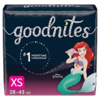 GoodNites Youth Youth Absorbent Underwear X-Small 28 to 43 lbs. 46761, 22 Ct