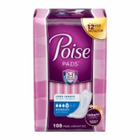 Poise Moderate Absorbency Long Length Pads