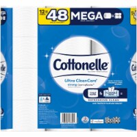 Cottonelle® Ultra CleanCare® Mega Roll Toilet Paper Perspective: Main