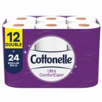 Cottonelle® Ultra ComfortCare® Double Roll Toilet Paper Perspective: Main