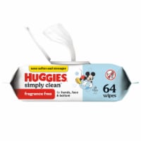 Huggies Simply Clean Unscented Baby Wipes