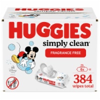 Huggies Simply Clean Unscented Baby Wipes