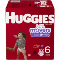 Huggies Little Movers Baby Diapers, Size 6 (35+ lbs) Perspective: Main