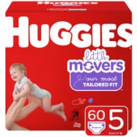 Huggies Little Movers Baby Diapers, Size 5 (27+ lbs) Perspective: Main