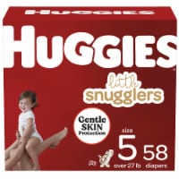 Huggies Little Snugglers Baby Diapers, Size 6 (35+ lbs)