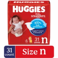 Huggies Little Snugglers Baby Diapers Size Newborn (up to 10 lbs)
