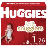 Huggies Little Snugglers Baby Diapers, Size 1 (8-14 lbs) Perspective: Main