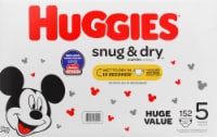 Huggies Snug & Dry Baby Diapers, Size 5 (27+ lbs) Perspective: Main