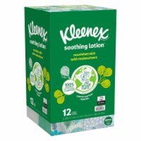 Kleenex Soothing Lotion Tissue, 3-Ply, 85 Count (12 Pack)