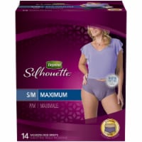 Depend Silhouette Maximum Absorbency Small/Medium Men's Incontinence Underwear Perspective: Main