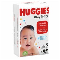 Huggies Snug & Dry Baby Diapers Size 3 (16-28 lbs)