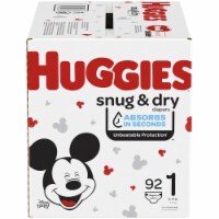 Huggies Snug & Dry Baby Diapers, Size 1 (8-14 lbs) Perspective: Main