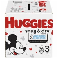 Huggies Snug & Dry Baby Diapers, Size 3 (16-28 lbs) Perspective: Main