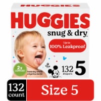 Huggies Snug & Dry Baby Diapers Size 5 (27+ lbs) Perspective: Main