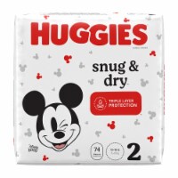 Huggies® Snug and Dry™ Size 2 Baby Diapers