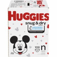 Huggies Snug & Dry Baby Diapers, Newborn (<10 lbs)