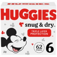 Huggies Snug and Dry Baby Diapers Size 6