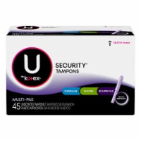 U by Kotex® Security® Premium Tampons Multi Pack Perspective: Main