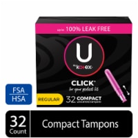 U by Kotex Click Compact Regular Tampons