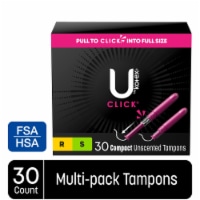 U by Kotex Click Multipack Compact Tampons