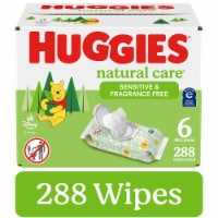 Huggies Natural Care Unscented Sensitive Baby Wipes