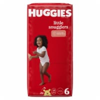 Huggies Little Snugglers Baby Diapers, Size 6 (35+ lbs)