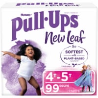 Pull-Ups New Leaf Girls' Potty Training Pants, 4T-5T (38-50 lbs)